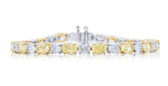 JB Star Fancy Yellow and Diamond Bracelet | Alson Jewelers