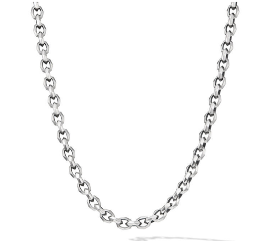 a sterling silver necklace by David Yurman