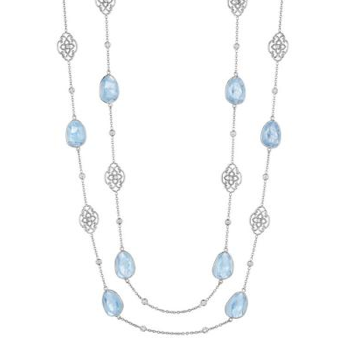 Penny Preville Aquamarine Signature Chain | Alson Jewelers