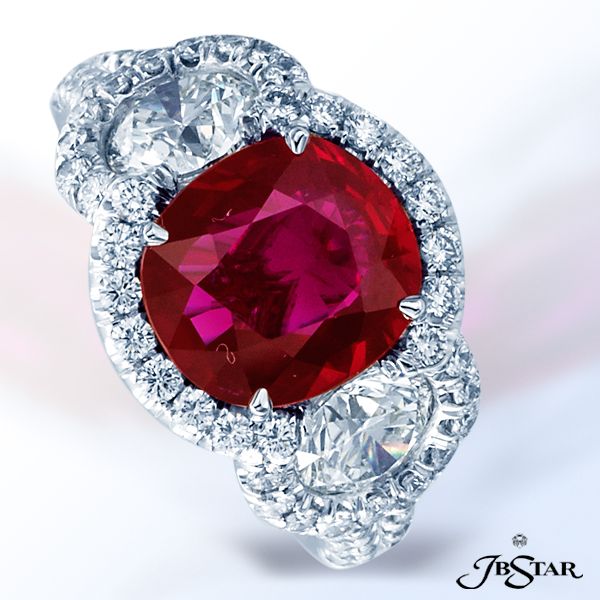 JB Star Ruby and Diamond Ring | Alson Jewelers