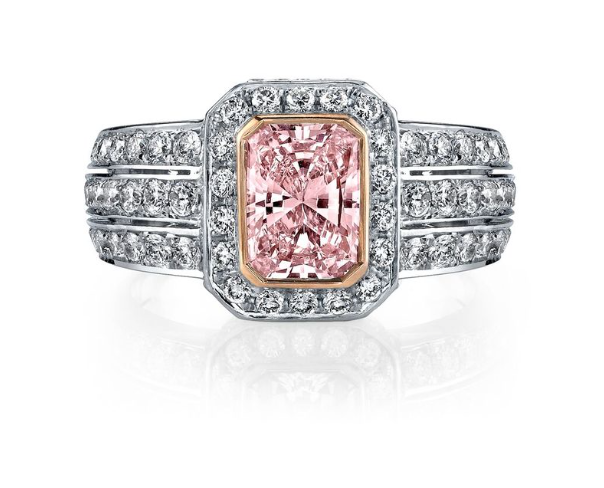 Alson Signature Collection Fancy Pink Diamond Engagement Ring i | Alson Jewelers