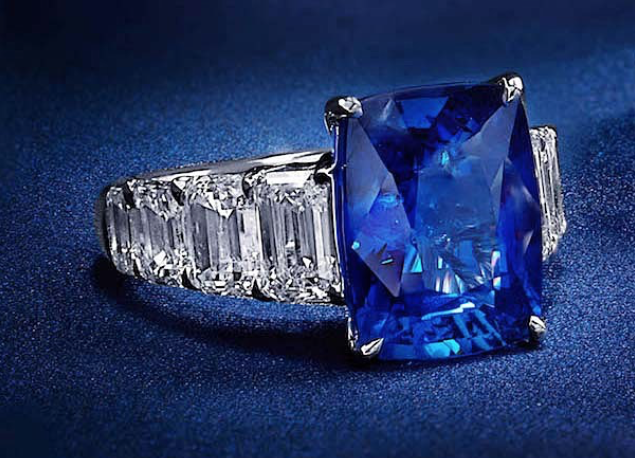 Sapphire and Diamond Jewelry