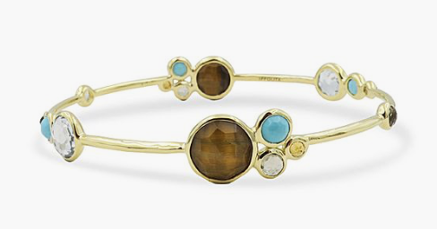 Ippolita 18K Yellow Gold Lollipop Multi-Stone Calabria Bangle Bracelet | Alson Jewelers