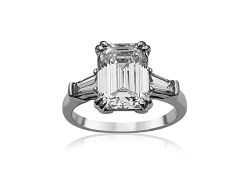 Alson Signature Collection Platinum Diamond Engagement Ring