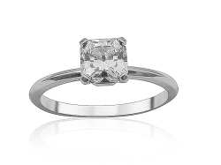 Alson Estate Collection Tiffany & Co. Platinum Diamond Solitaire Engagement Ring