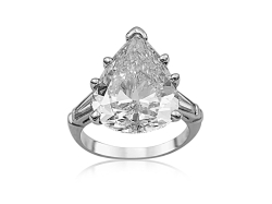 Alson Estate Collection Platinum Diamond Engagement Ring