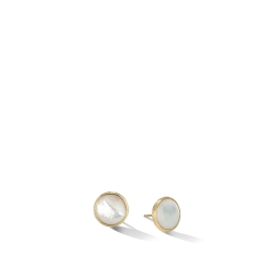 Marco Bicego 18K Yellow Gold Jaipur Mother of Pearl Stud Earrings
