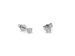 Alson Signature Collection 14K White Gold .25CTW Diamond Stud Earrings