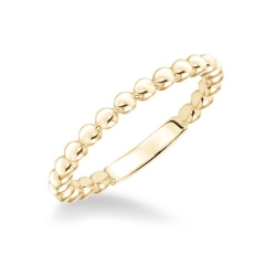 ArtCarved 14K Yellow Gold Stackable Band