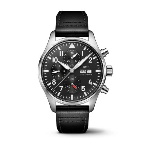 IWC Pilot's Chronograph 43MM Steel Watch