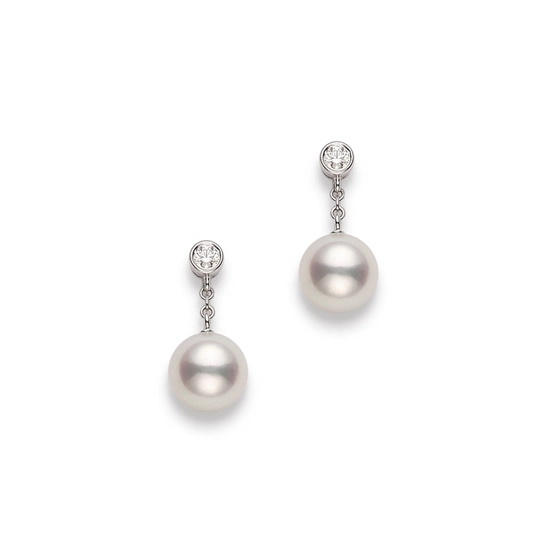 MIKIMOTO outlet Pearl Earrings