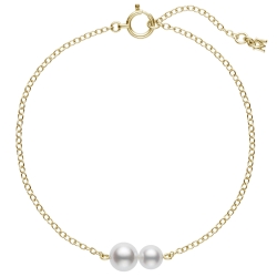 Mikimoto 18K Yellow Gold 7