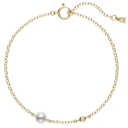 Mikimoto 18K Yellow Gold 7