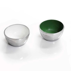 Nima Oberoi-Lunares White Verdura Snack Bowl