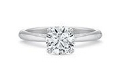 Precision Set Platinum New Aire 2.3MM Solitare Engagement Ring, Center Stone Sold Separately