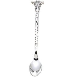 Reed & Barton Silverplated Giraffe Feeding Spoon