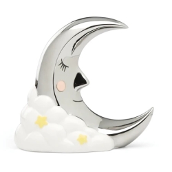 Reed & Barton Silverplated Crescent Moon Bank