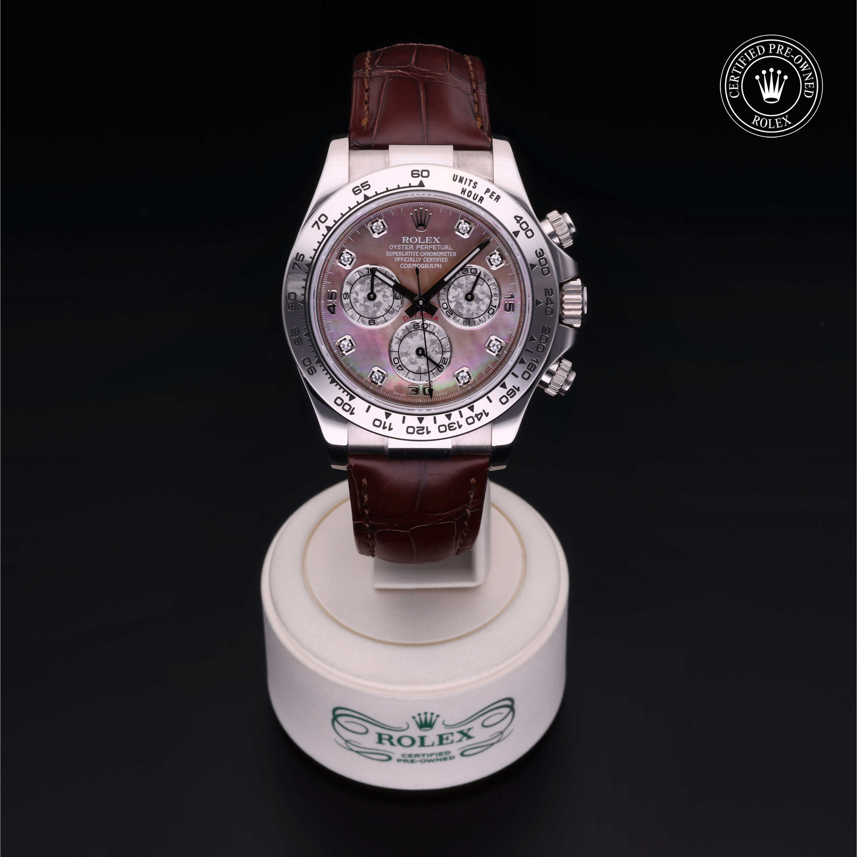 Rolex Cosmograph Daytona in 18 ct white gold M116519-0159 at Alson Jewelers