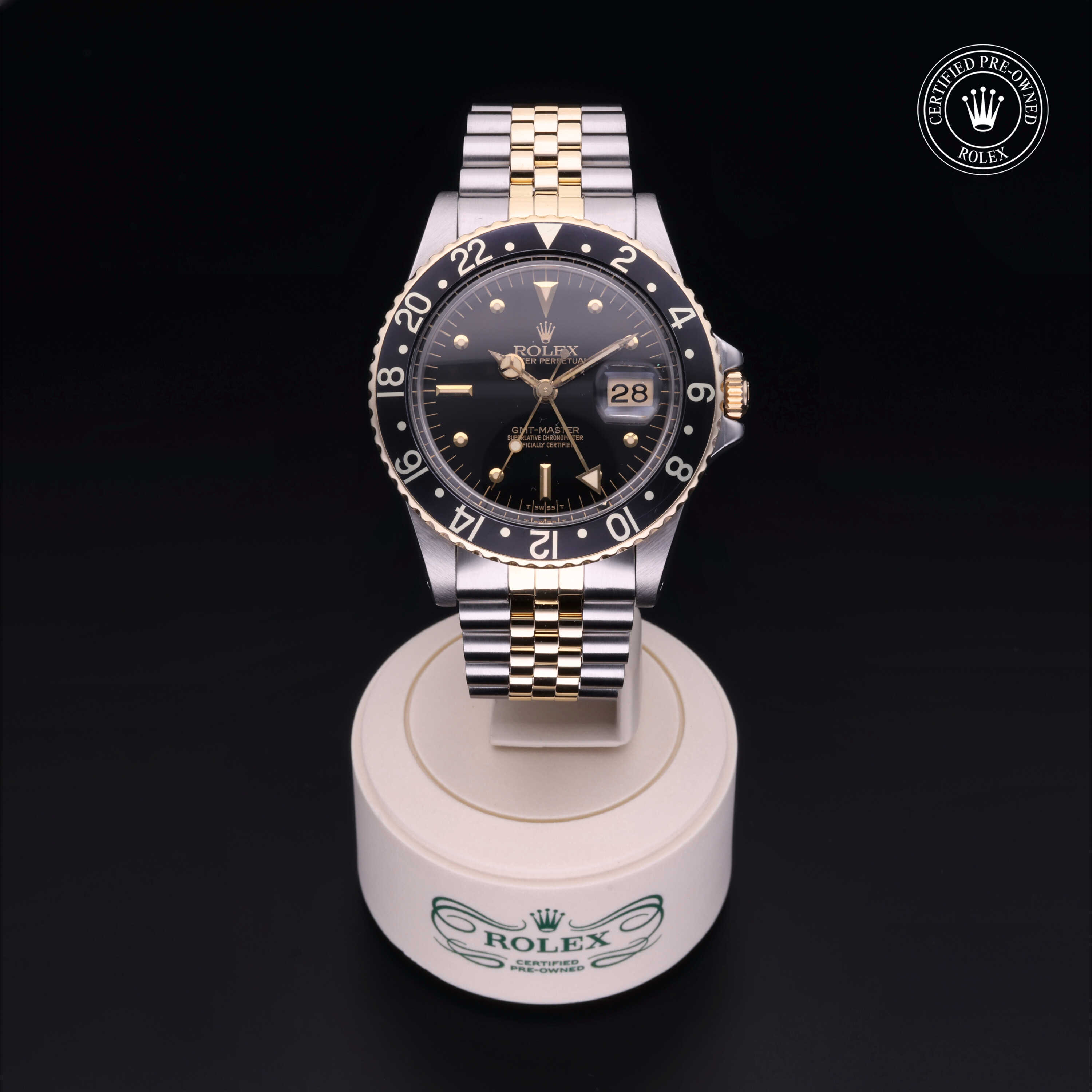 Rolex GMT-Master in Oystersteel and yellow gold  at Alson Jewelers