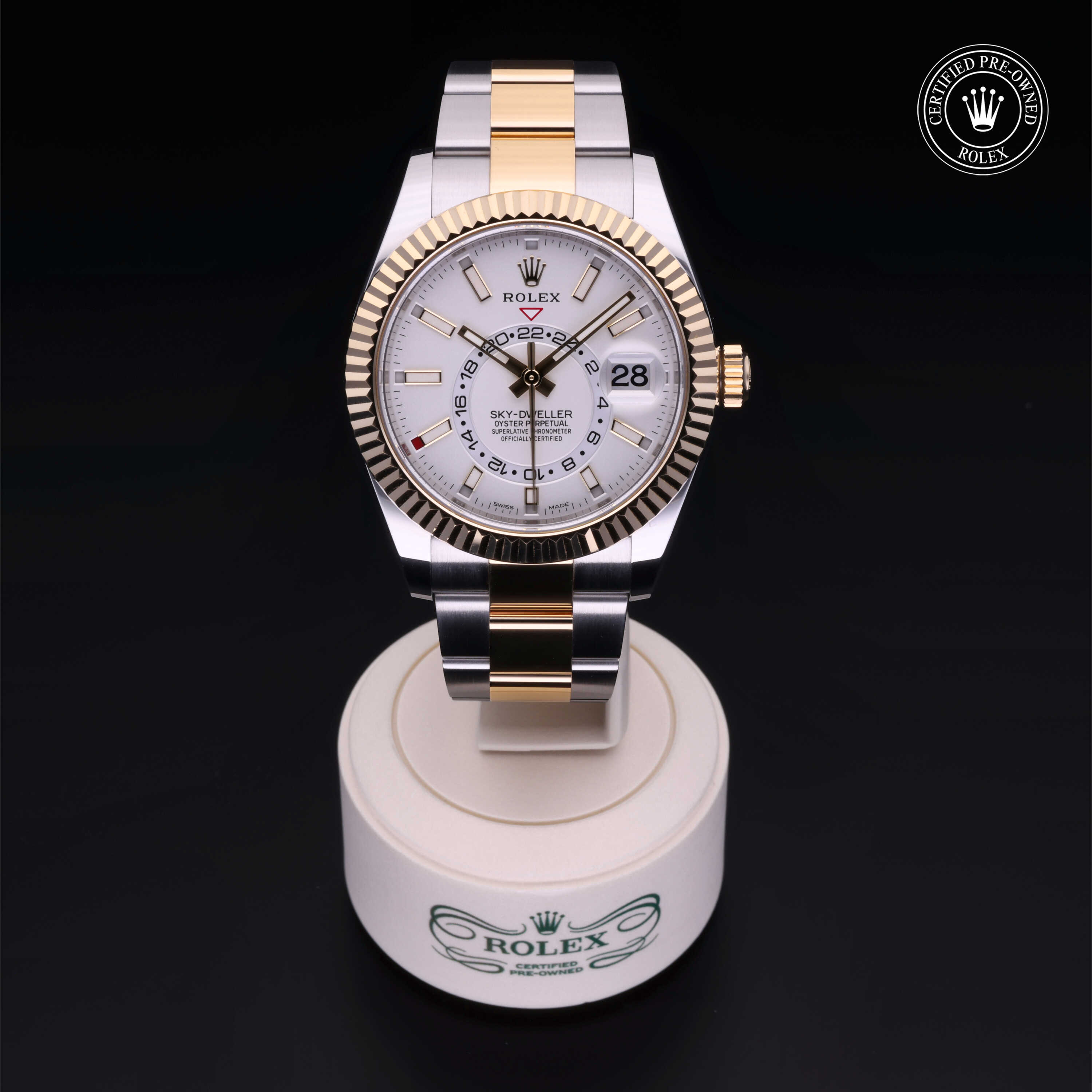 Rolex Sky-Dweller in Oystersteel and yellow gold M326933-0009 at Alson Jewelers