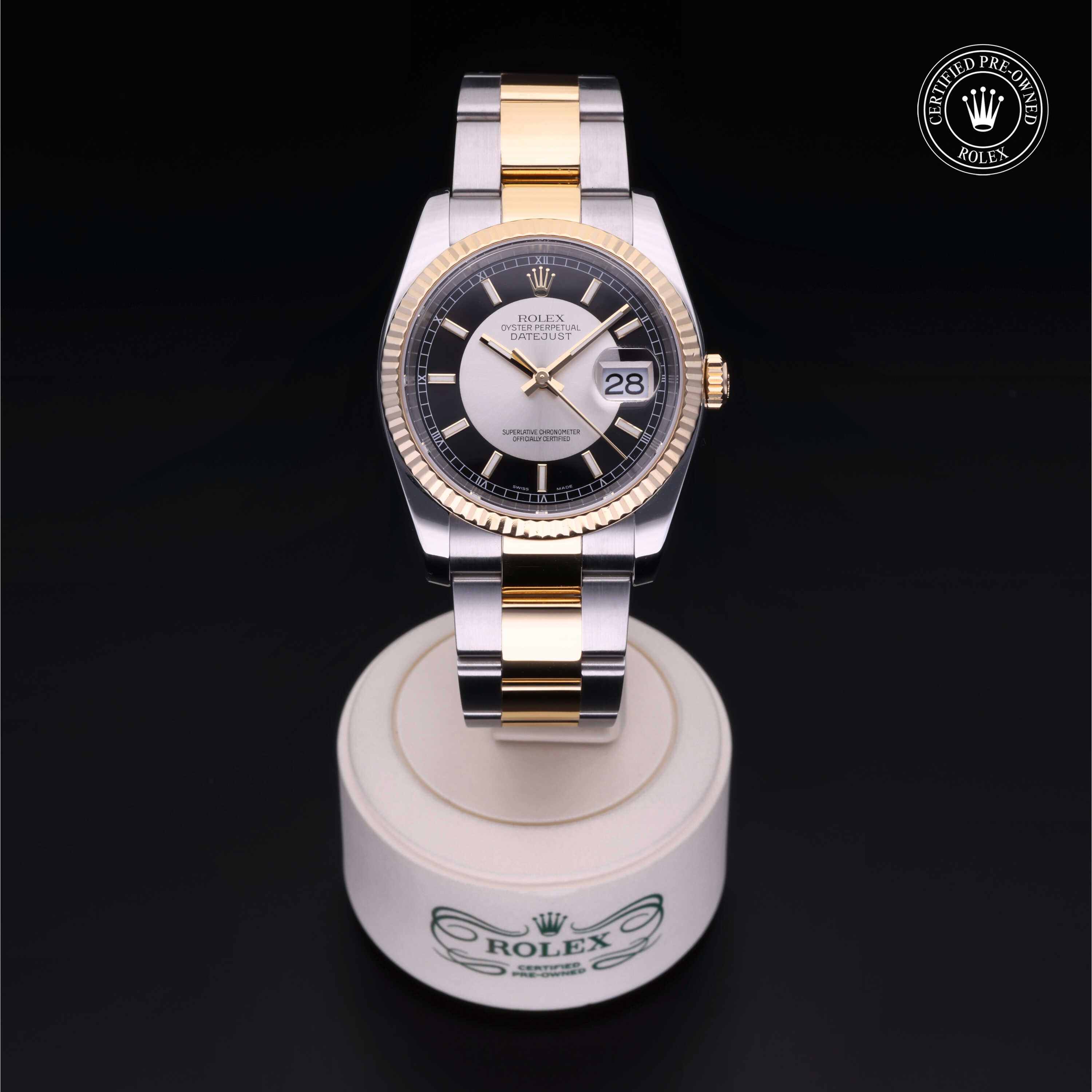 Rolex Datejust in Oystersteel and yellow gold M116233-0110 at Alson Jewelers