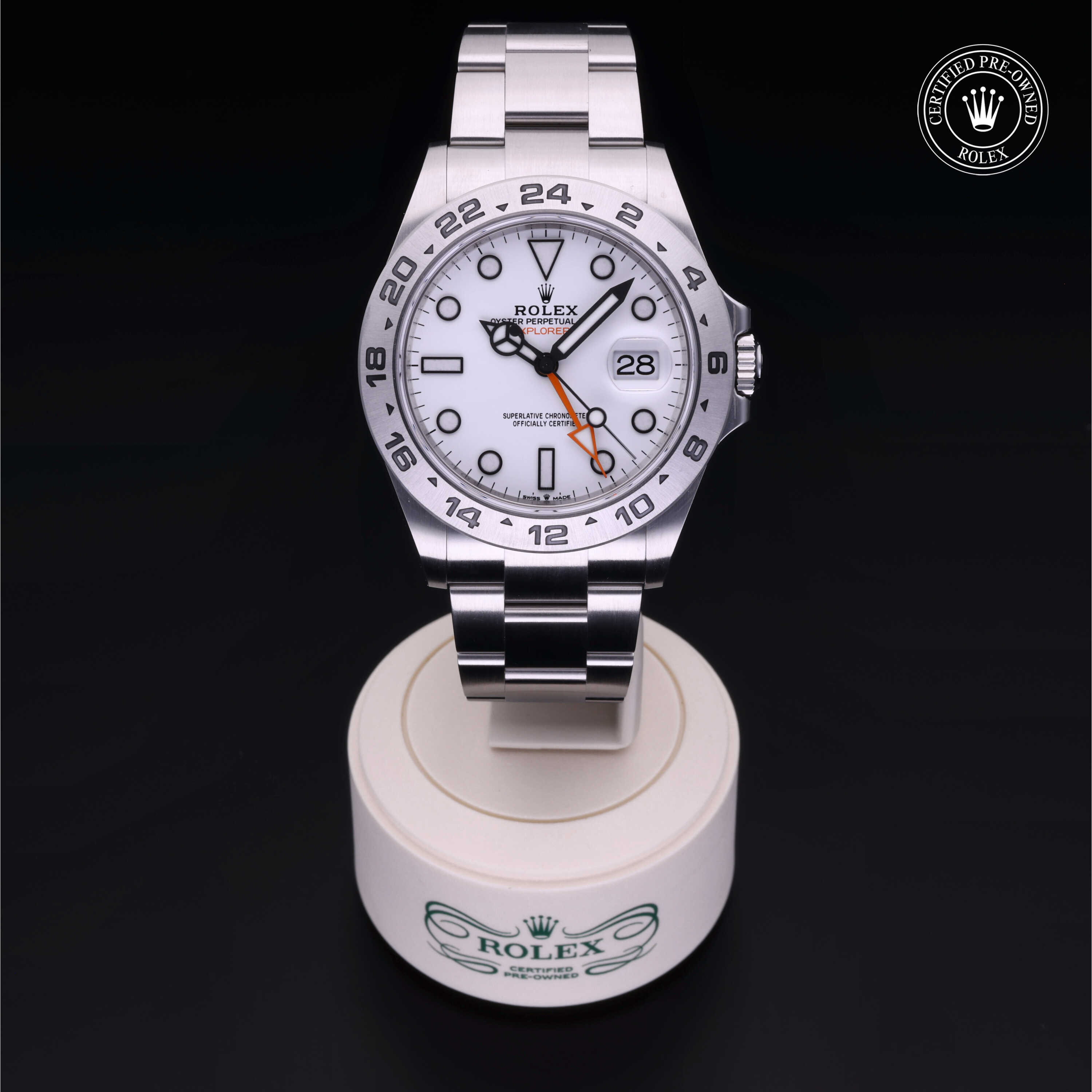 Rolex Explorer II in Oystersteel M226570-0001 at Alson Jewelers