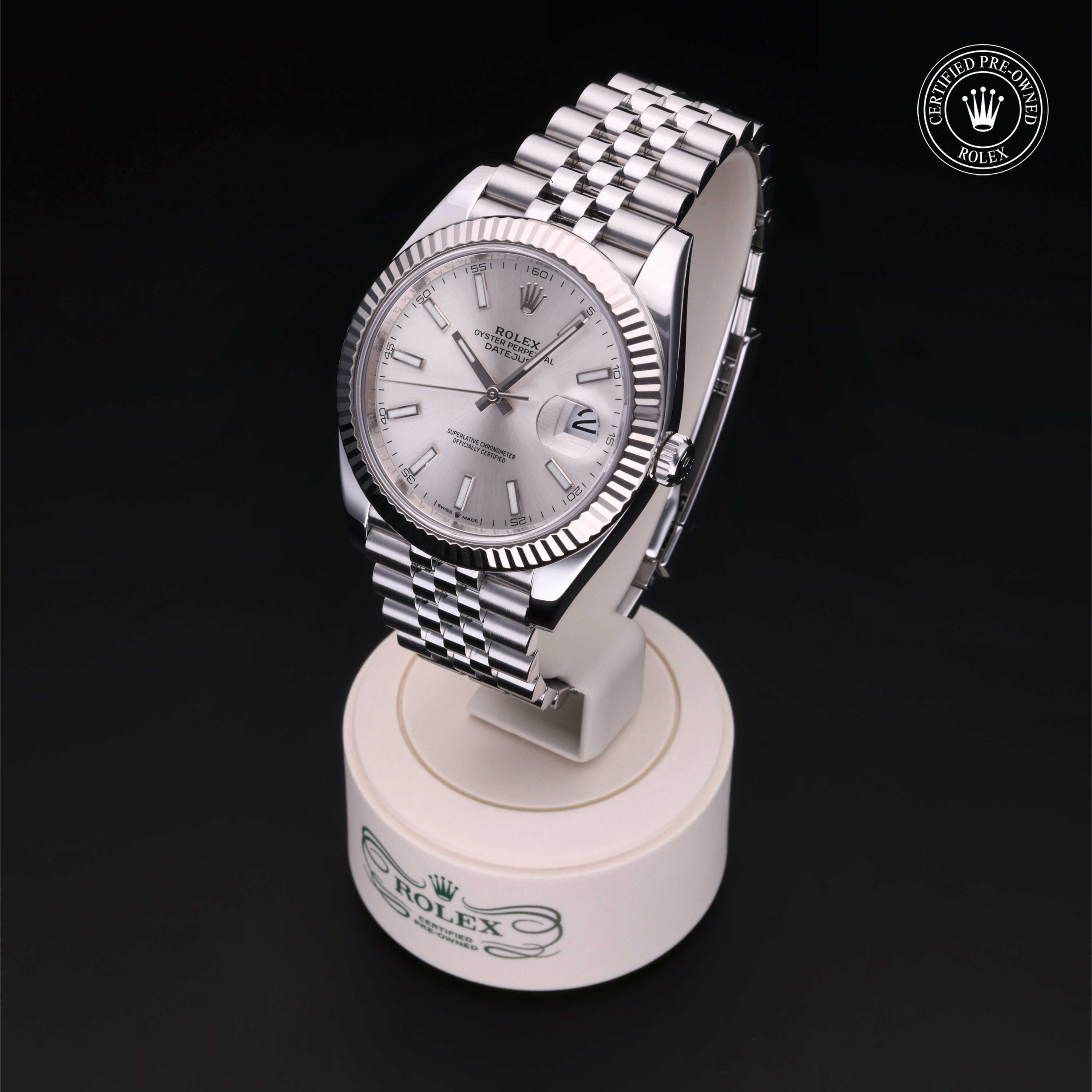 Rolex Datejust in Rolesor 18 Carat White M126334-0004 at Alson Jewelers