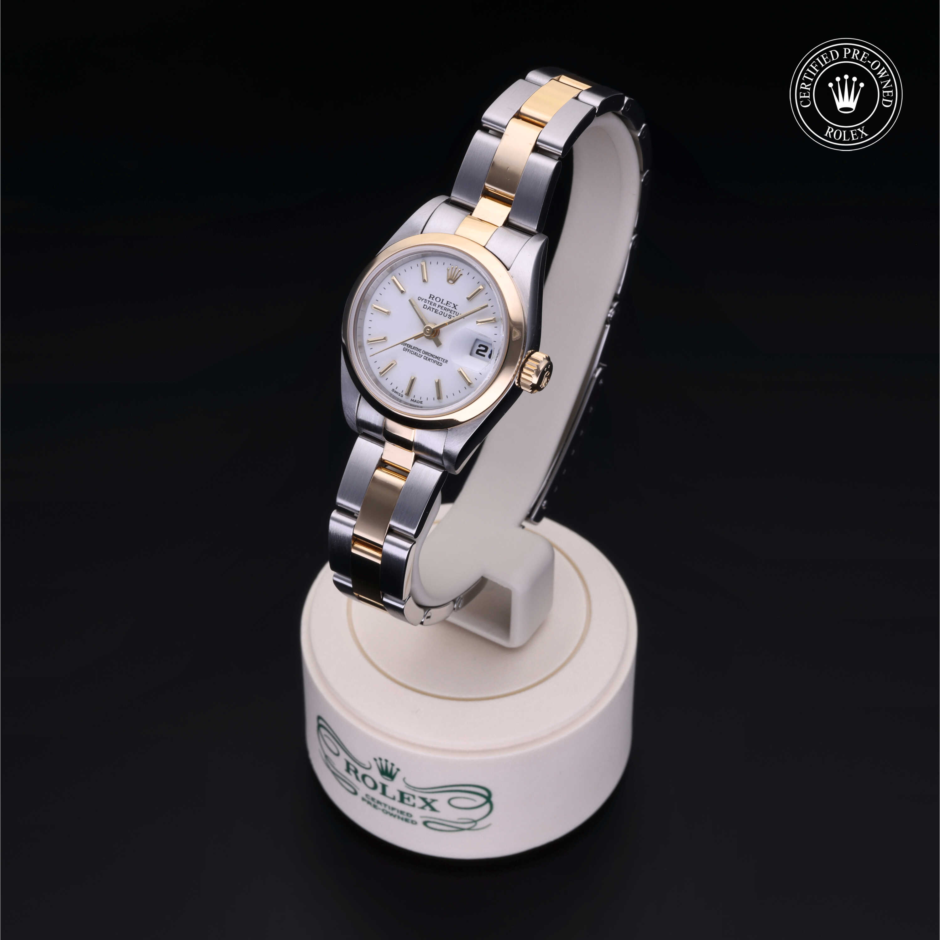 Rolex Lady-Datejust in Oystersteel and yellow gold  at Alson Jewelers