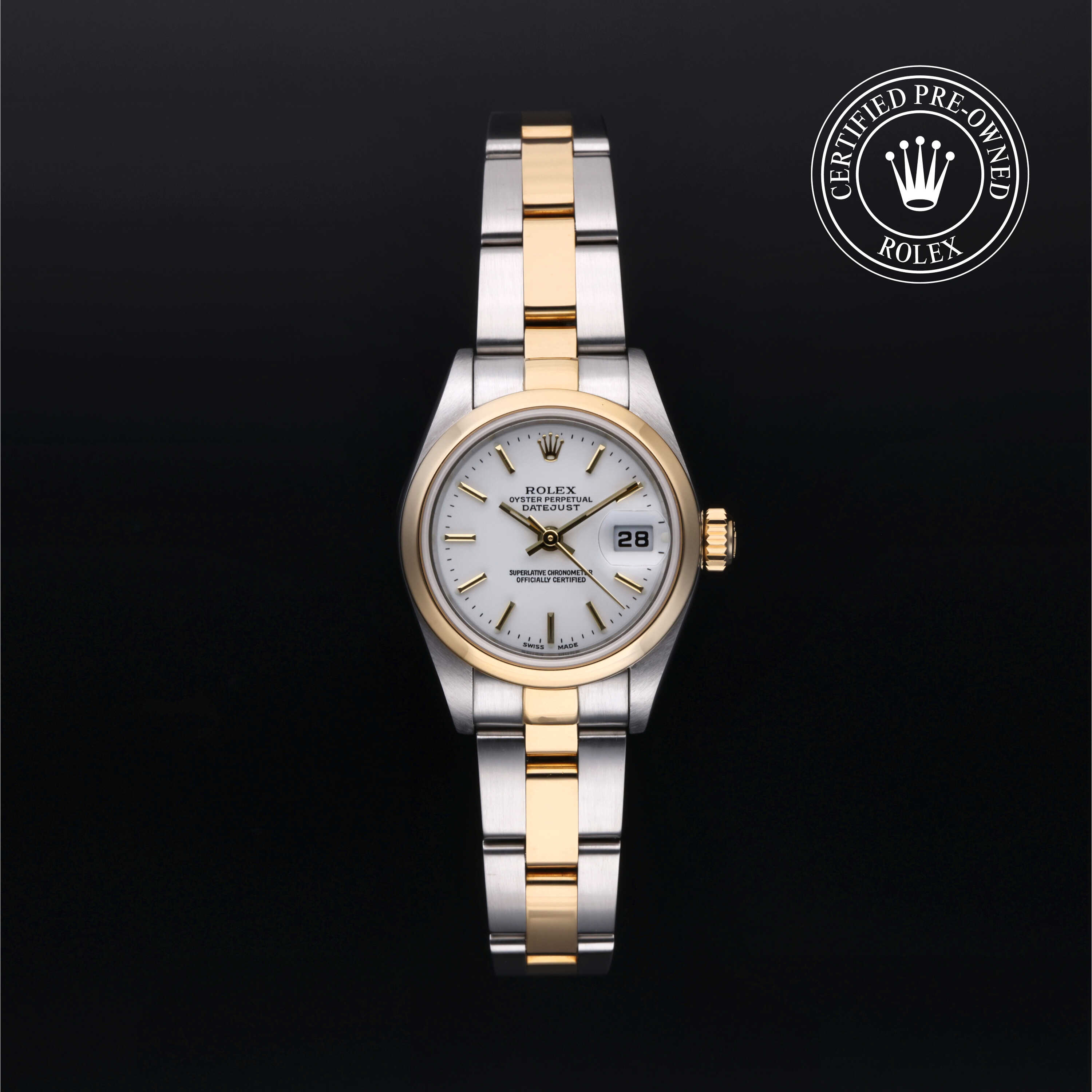 Rolex Lady-Datejust in Oystersteel and yellow gold  at Alson Jewelers