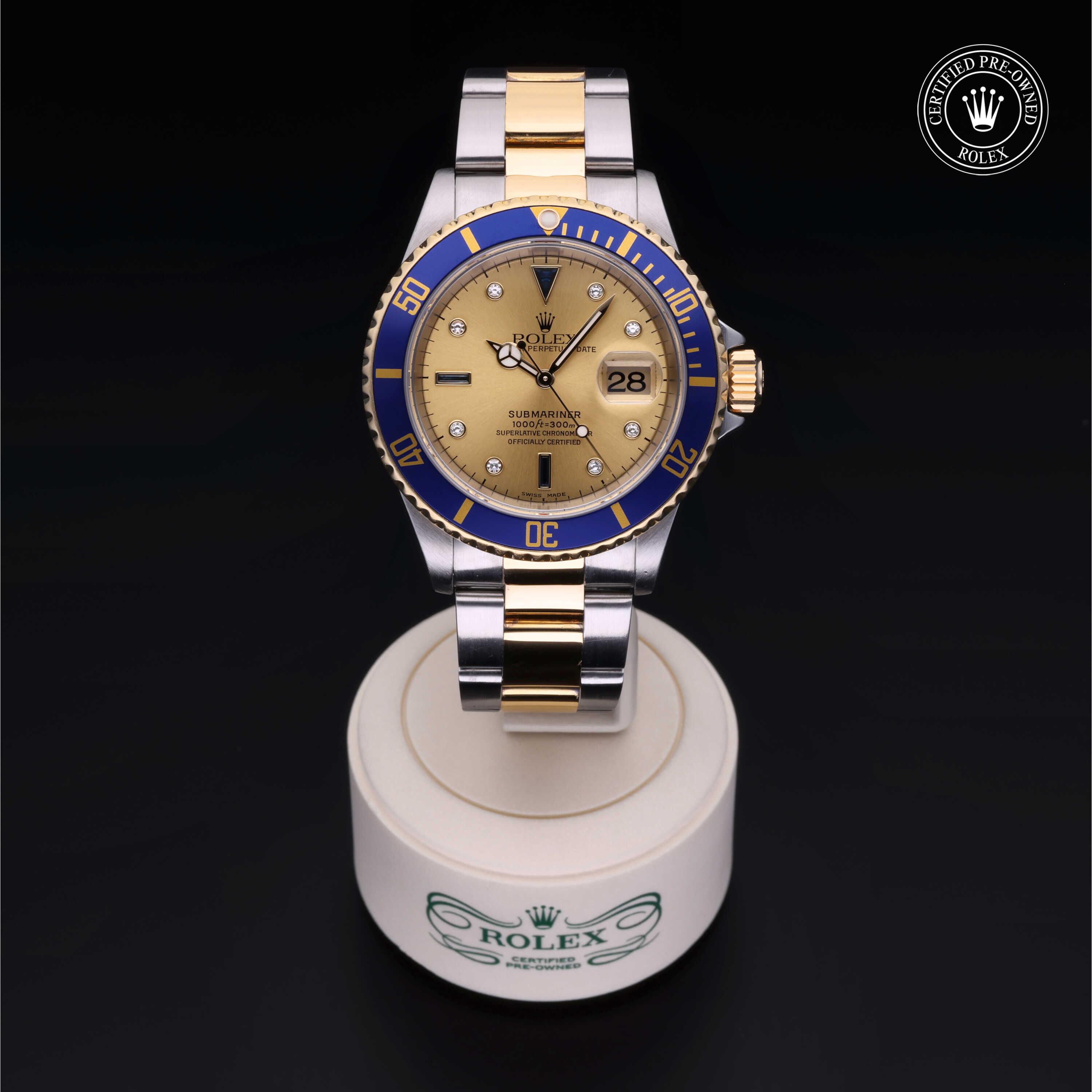 Rolex Submariner in Oystersteel and yellow gold M16613-0014 at Alson Jewelers