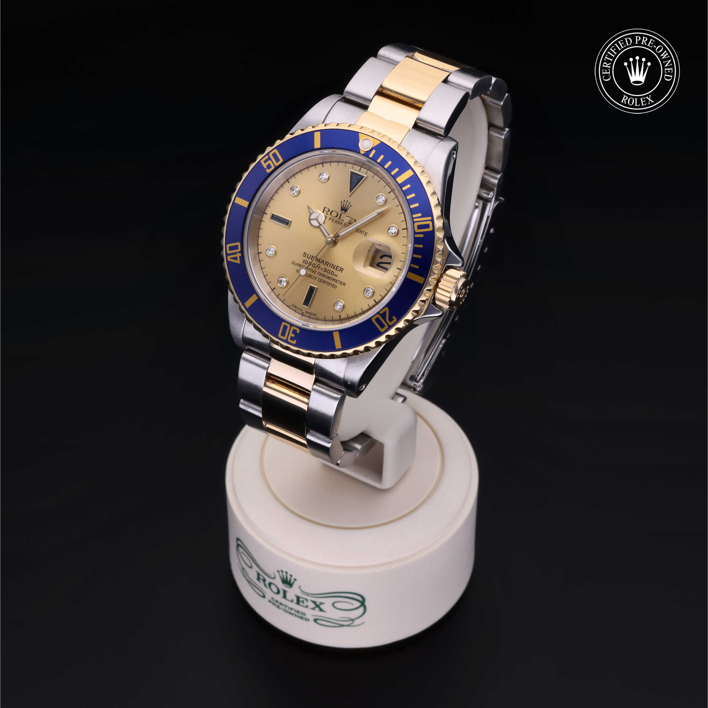 Rolex Submariner in Oystersteel and yellow gold M16613-0014 at Alson Jewelers