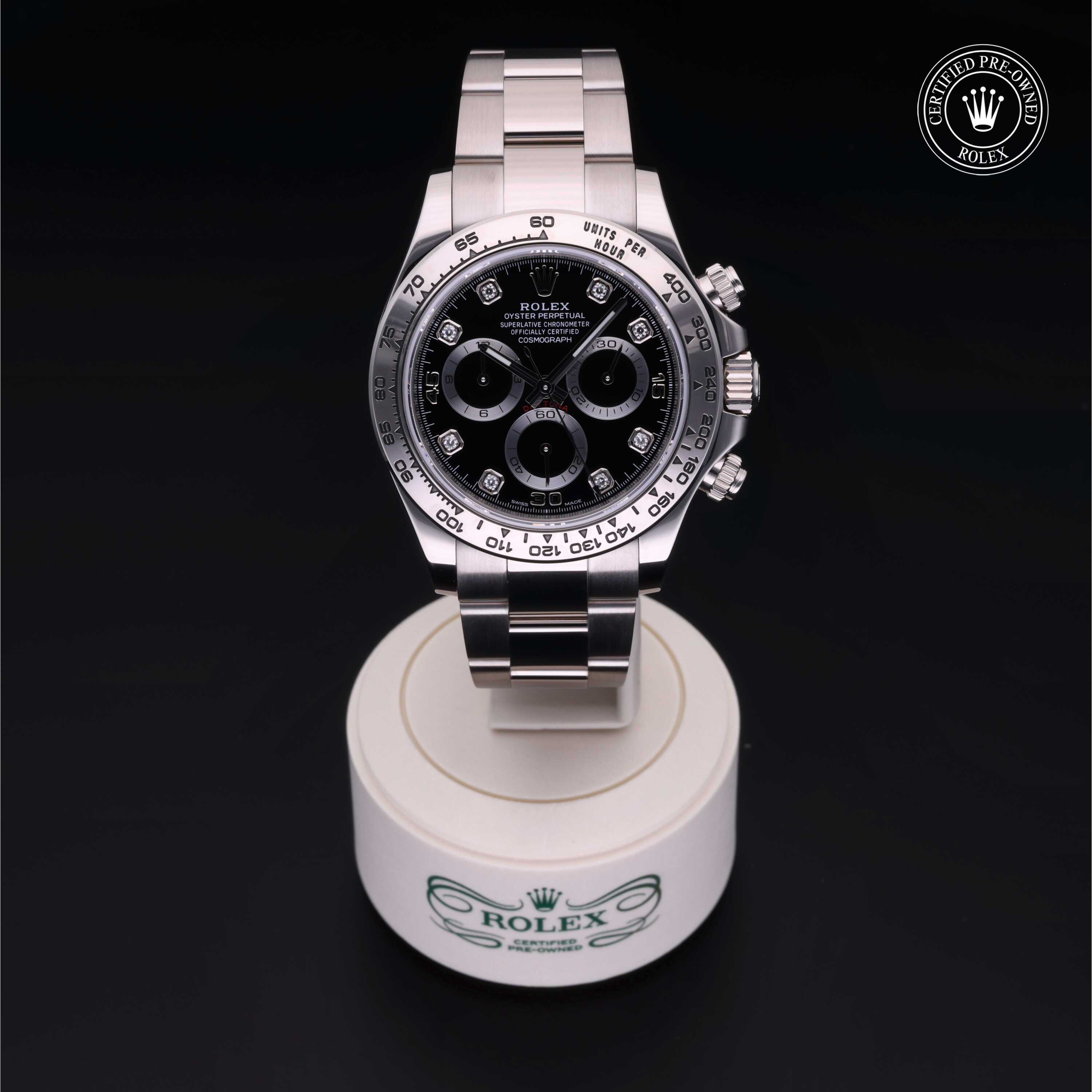 Rolex Cosmograph Daytona in Gold 18 Carat White M116509-0055 at Alson Jewelers