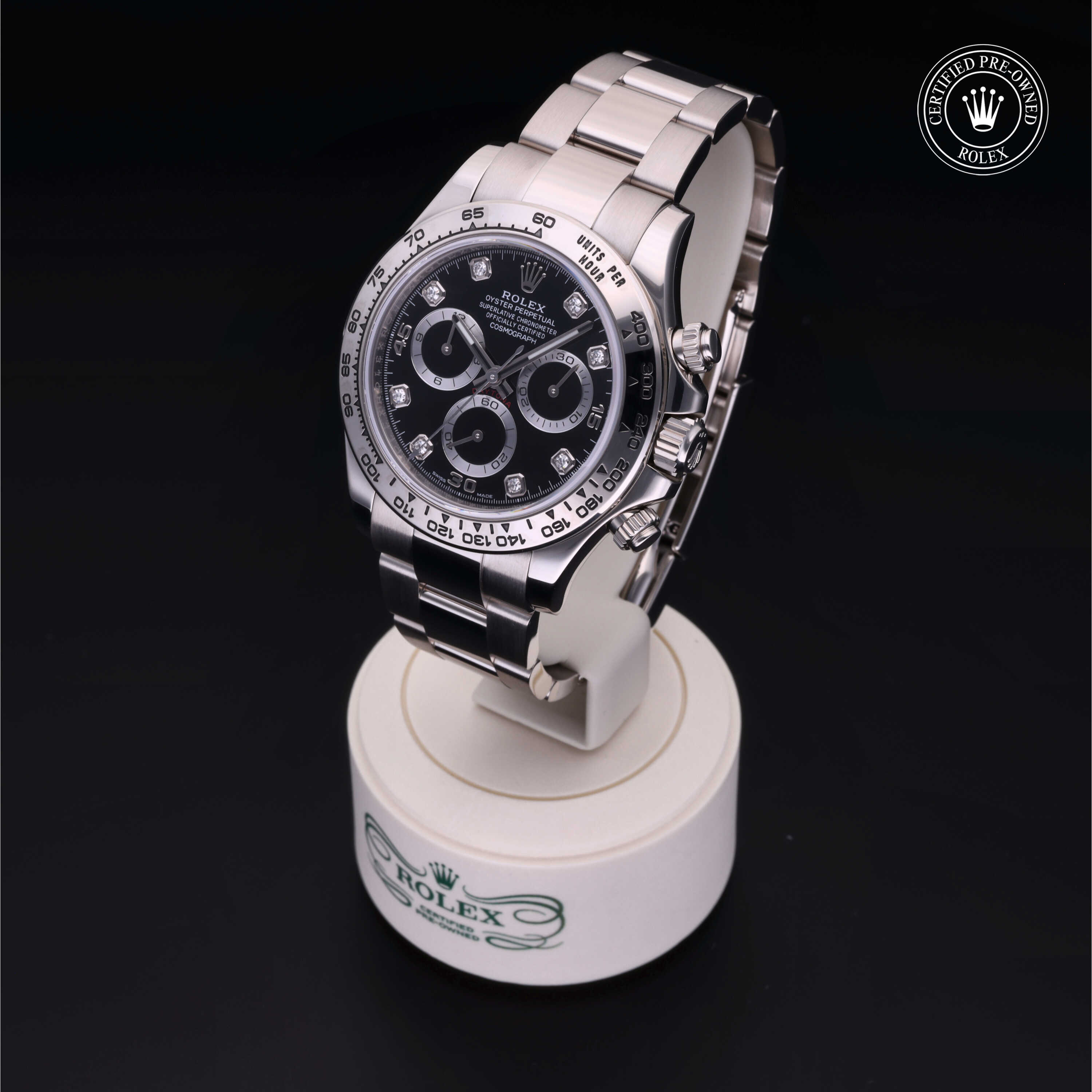 Rolex Cosmograph Daytona in Gold 18 Carat White M116509-0055 at Alson Jewelers