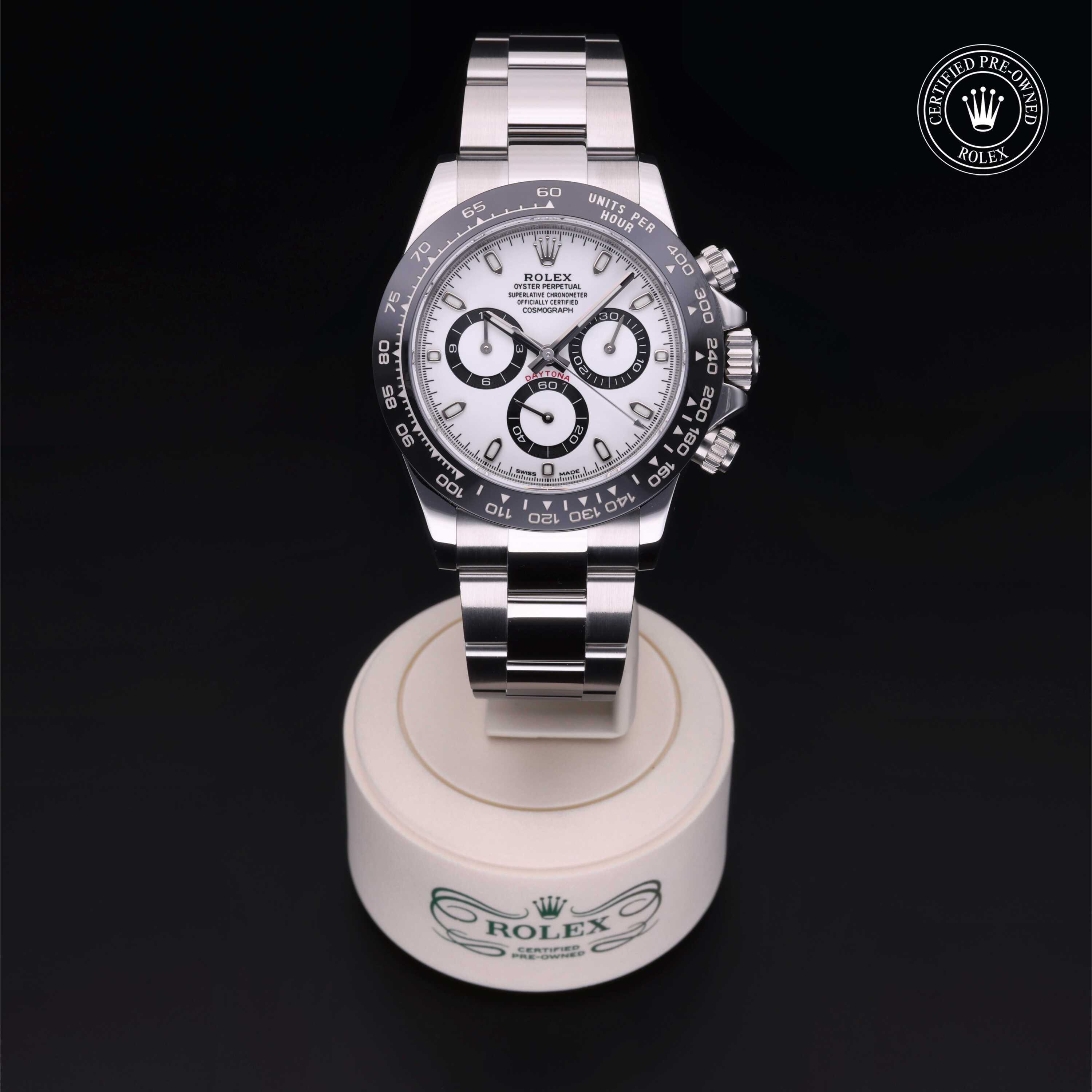 Rolex Cosmograph Daytona Official Certified Pre owned