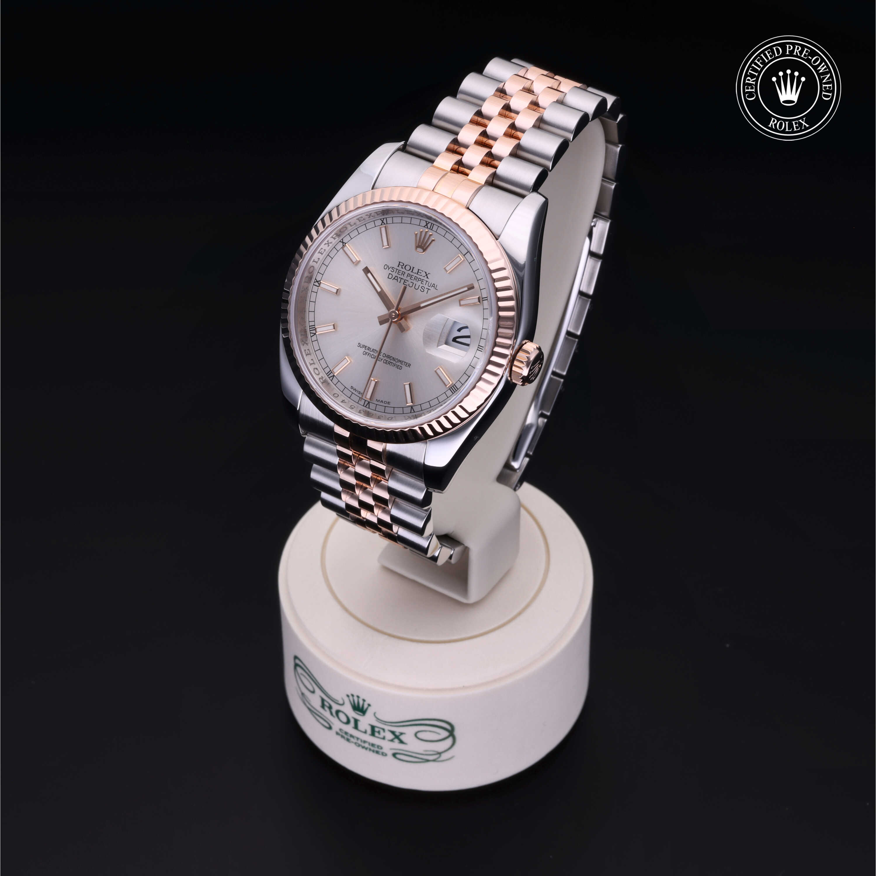 Rolex Datejust in Oystersteel and Everose gold M116231-0007 at Alson Jewelers