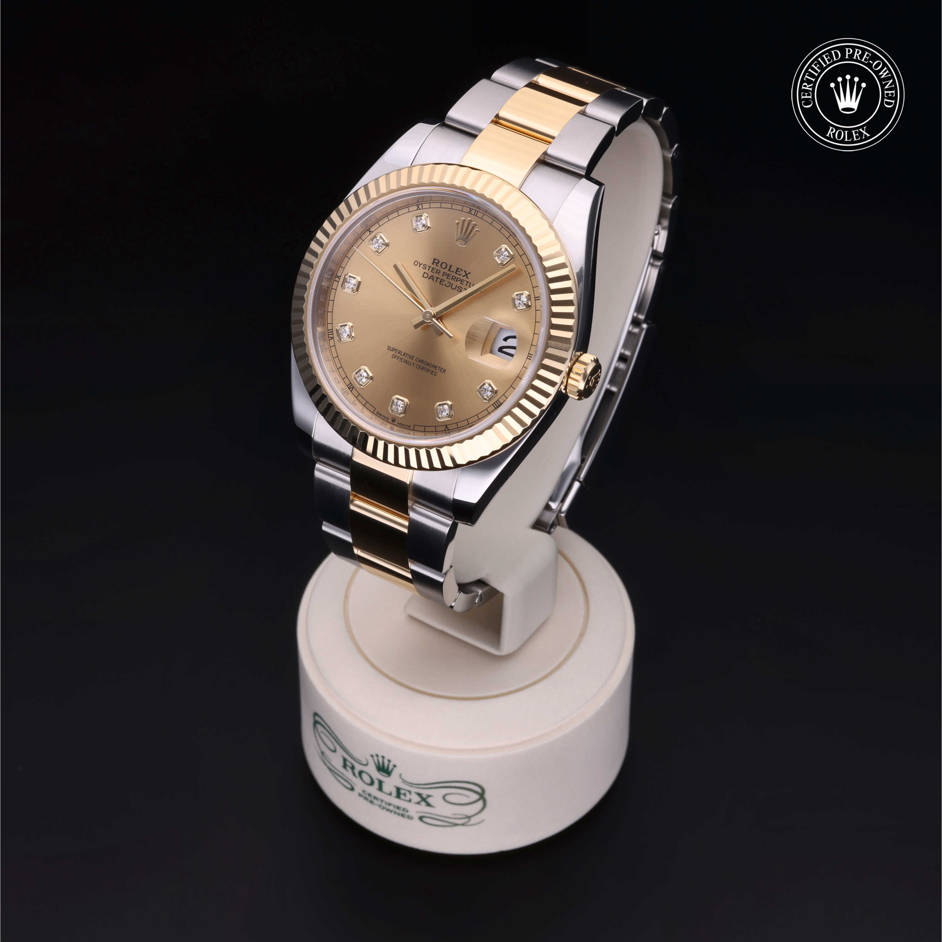 Rolex Datejust in Rolesor 18 Carat Yellow M126333-0011 at Alson Jewelers