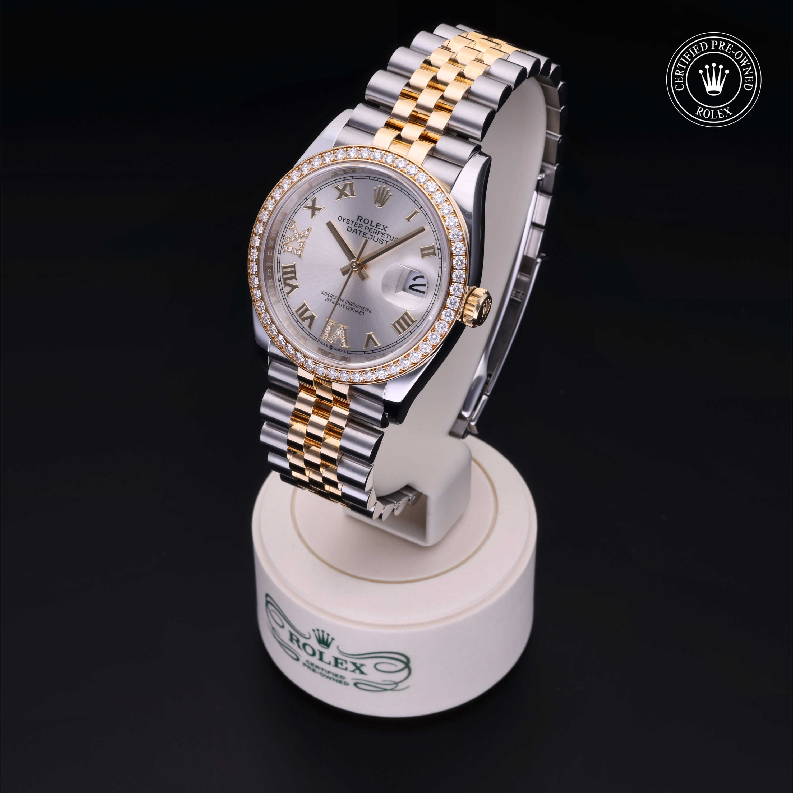 Rolex Datejust in Rolesor 18 Carat Yellow M126283RBR-0017 at Alson Jewelers