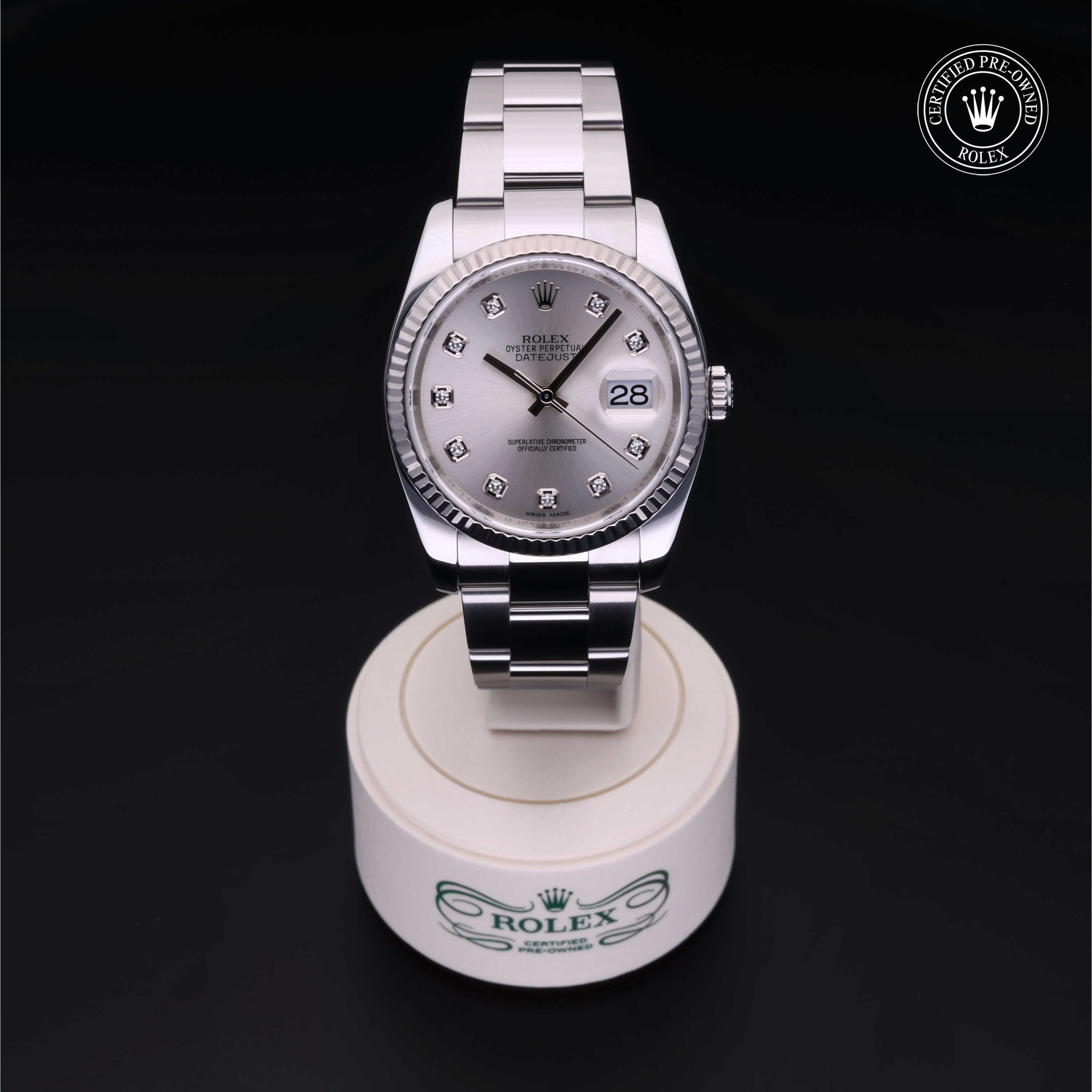 Rolex Datejust in Rolesor 18 Carat White M116234-0136 at Alson Jewelers