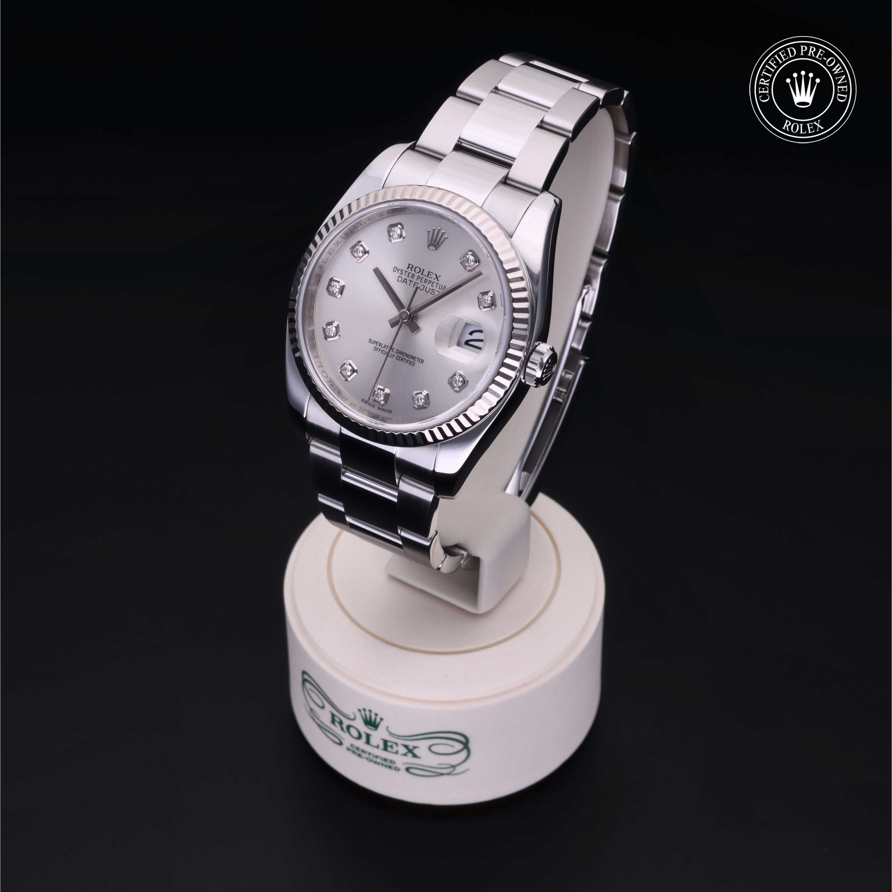 Rolex Datejust in Rolesor 18 Carat White M116234-0136 at Alson Jewelers