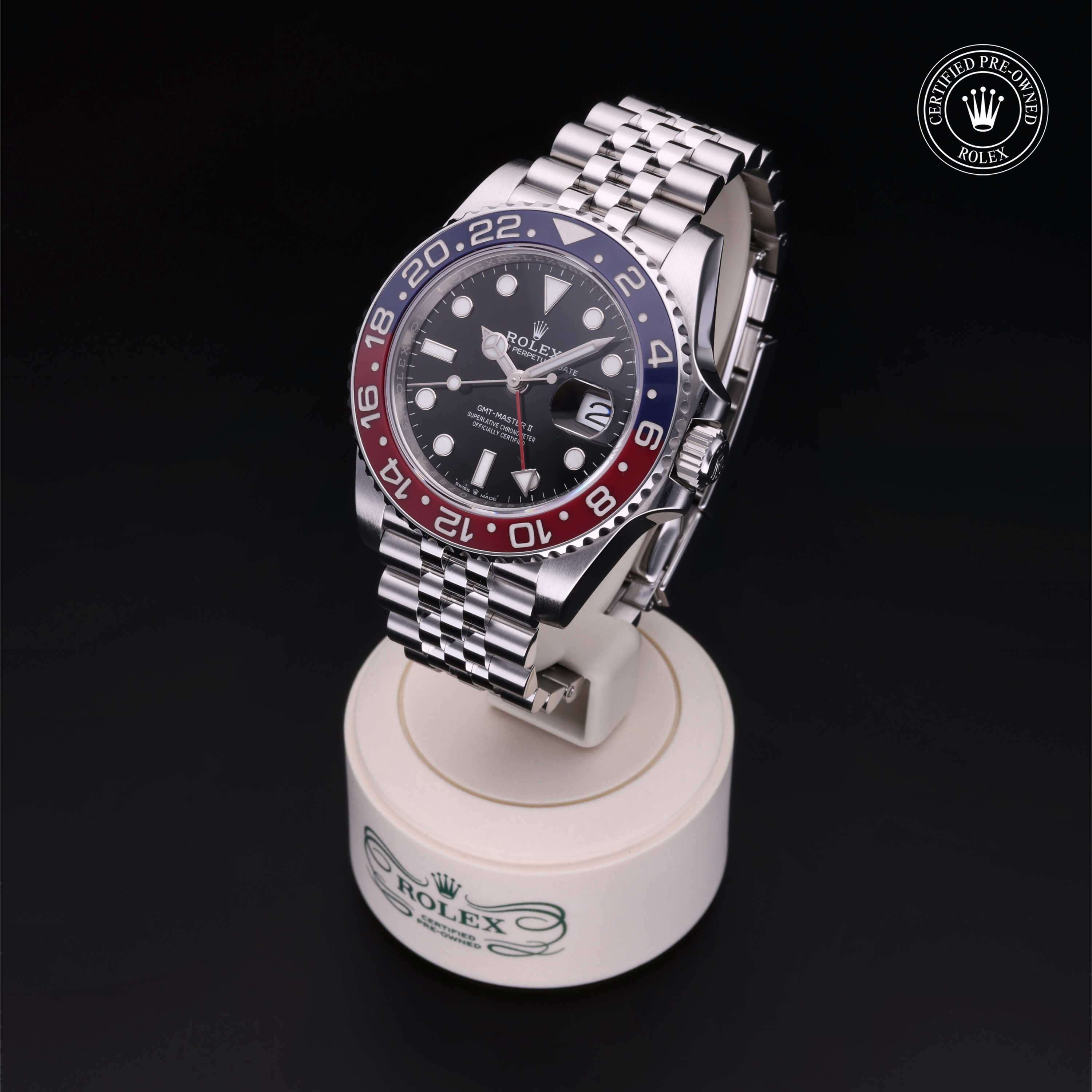 Rolex GMT-Master II in Oystersteel M126710BLRO-0001 at Alson Jewelers