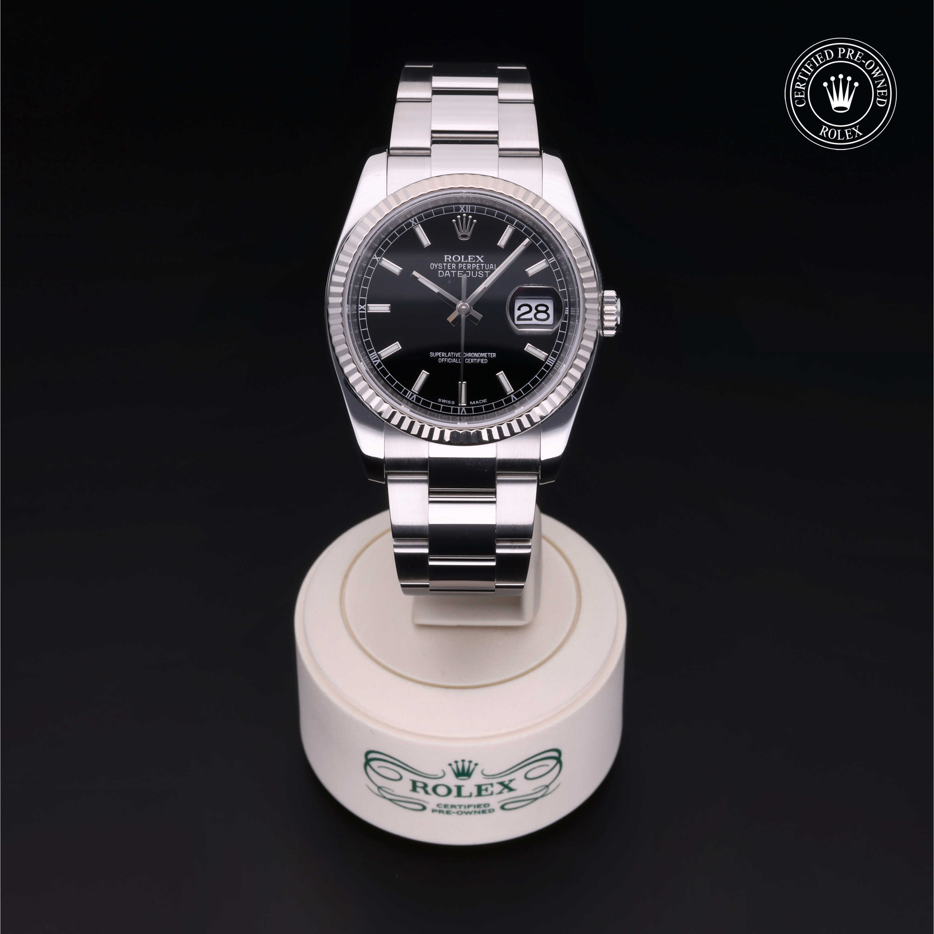 Rolex Datejust in Rolesor 18 Carat White M116234-0091 at Alson Jewelers