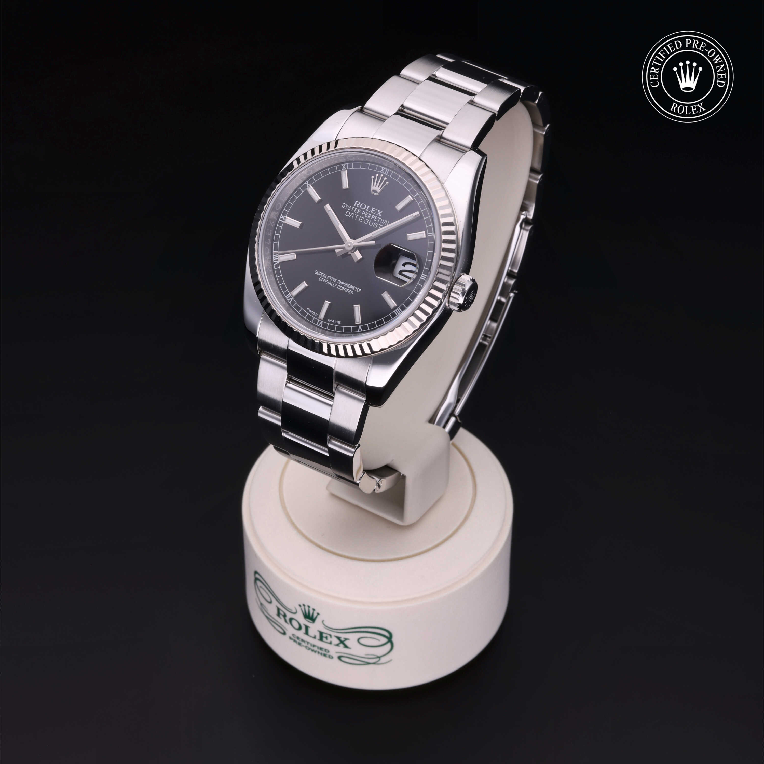 Rolex Datejust in Rolesor 18 Carat White M116234-0091 at Alson Jewelers