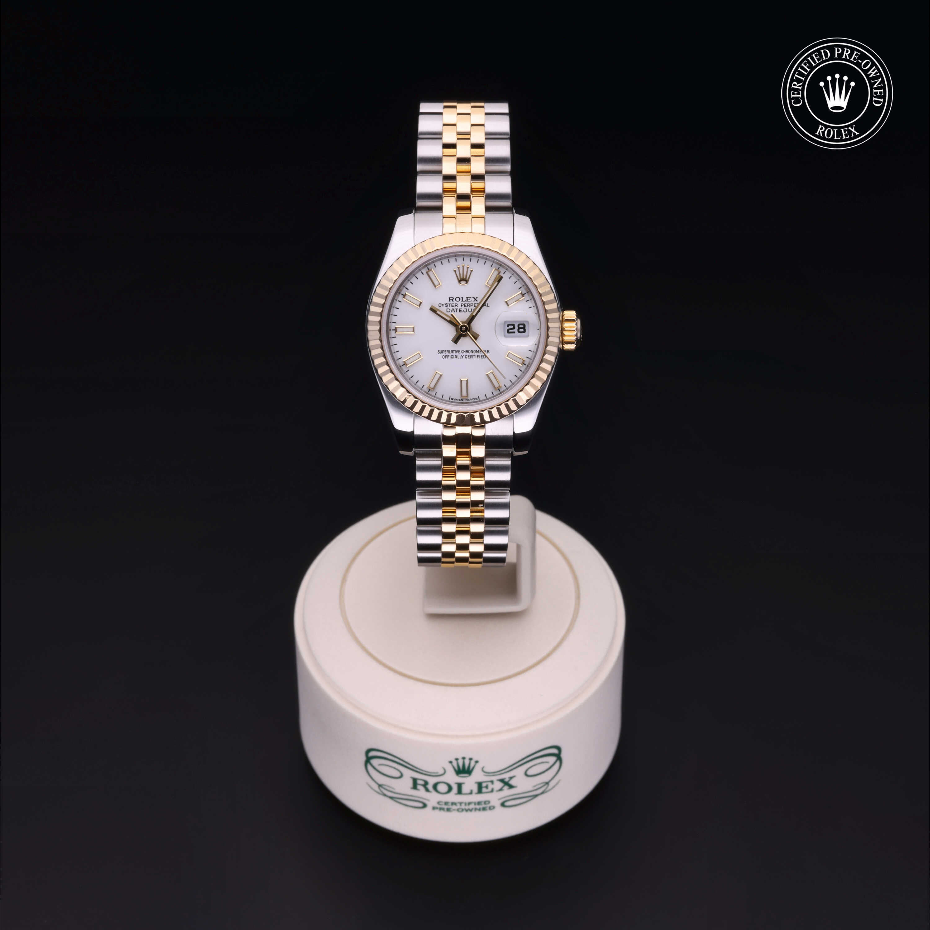 Rolex Lady-Datejust in Rolesor 18 Carat Yellow M179173-0075 at Alson Jewelers