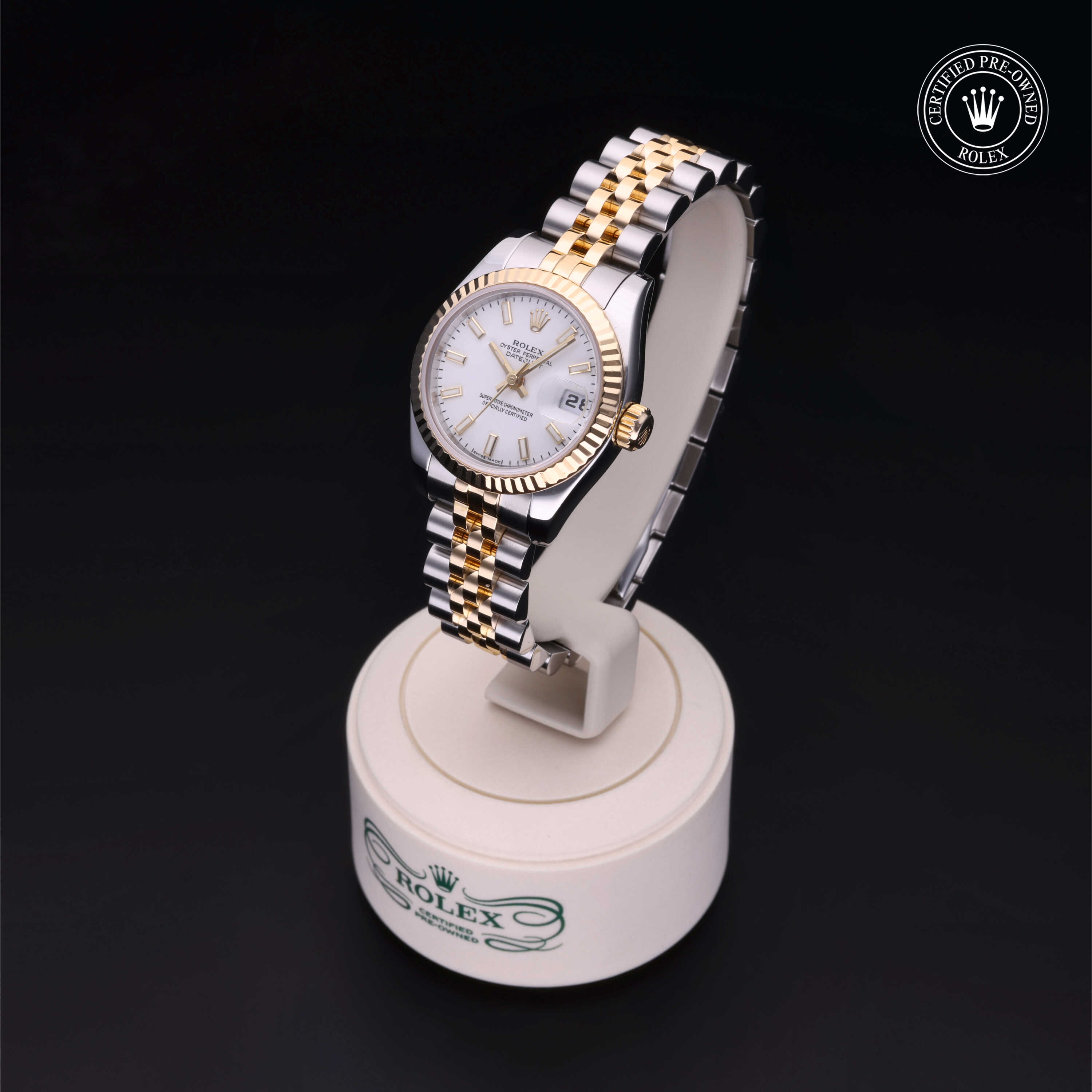 Rolex Lady-Datejust in Rolesor 18 Carat Yellow M179173-0075 at Alson Jewelers