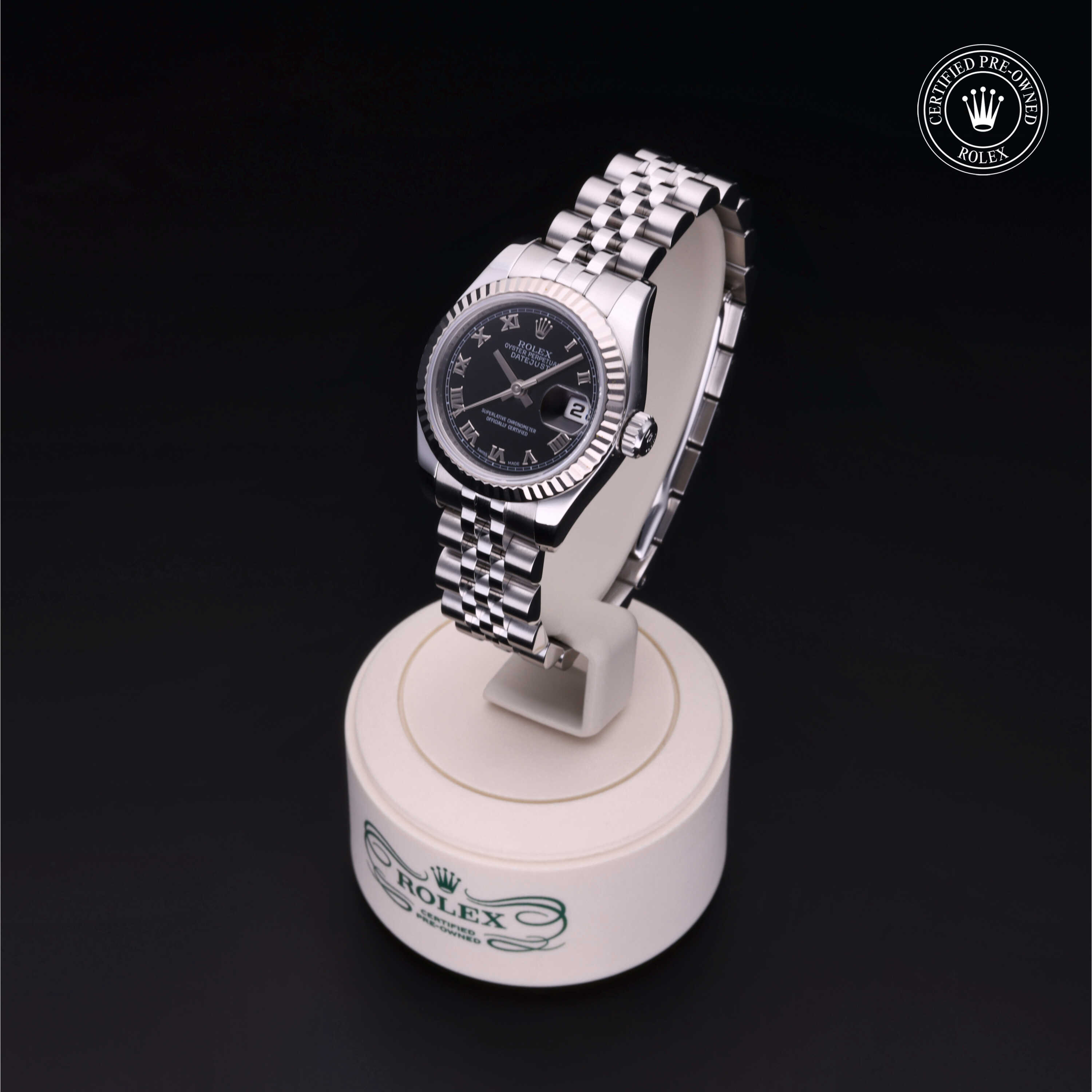 Rolex Lady-Datejust in Rolesor 18 Carat White M179174-0014 at Alson Jewelers