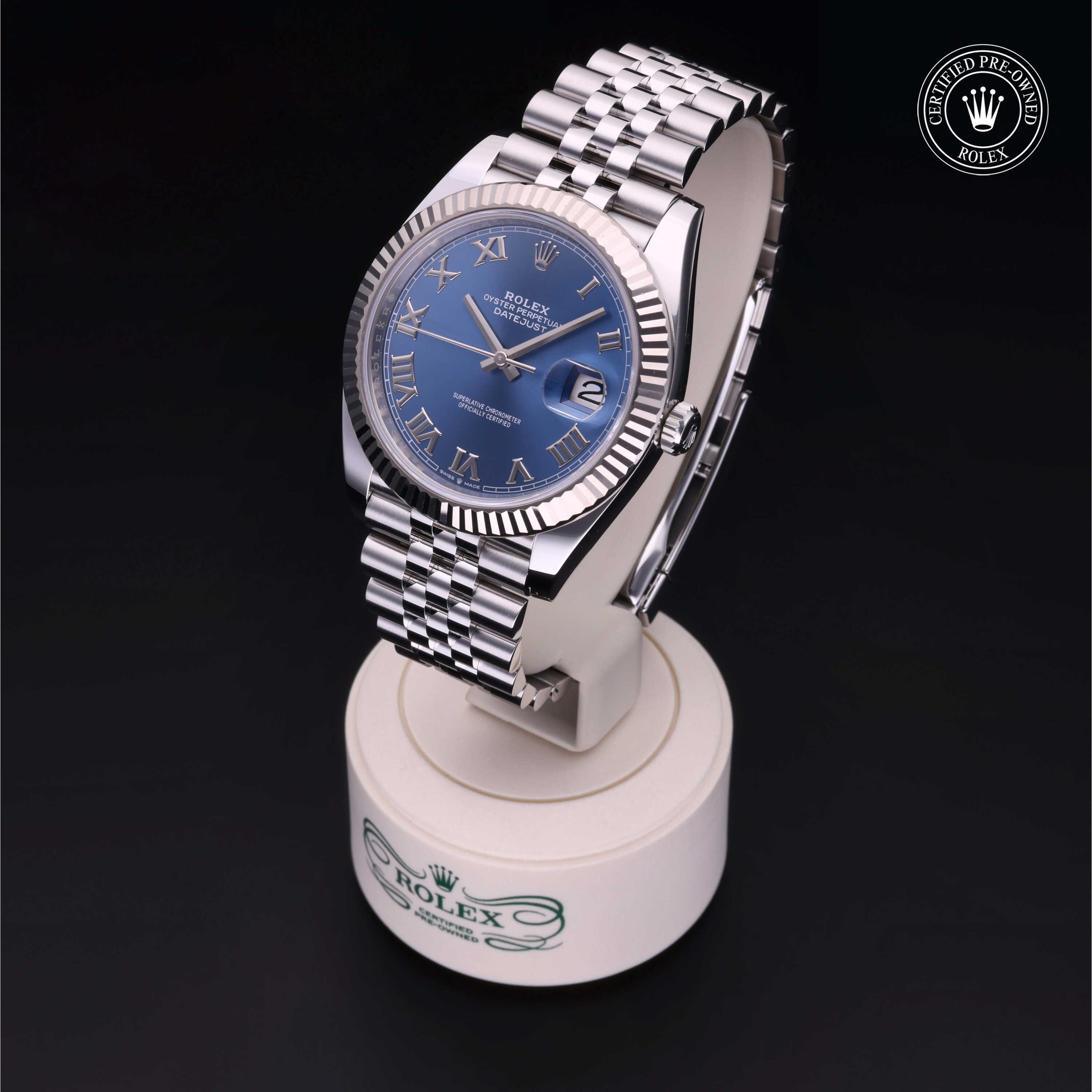 Rolex Datejust in Rolesor 18 Carat White M126334-0026 at Alson Jewelers