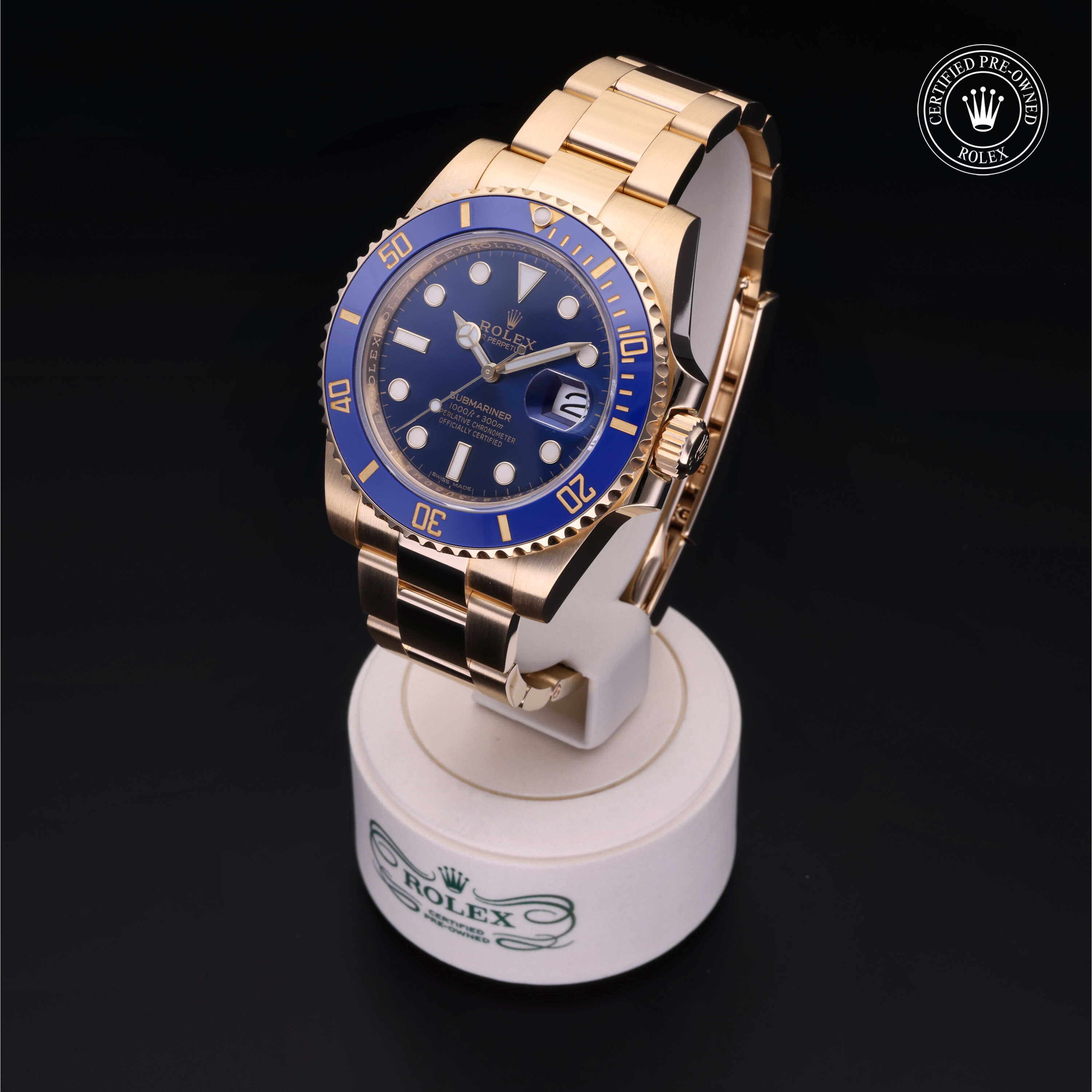 Rolex Submariner in Gold 18 Carat Yellow M116618LB-0003 at Alson Jewelers