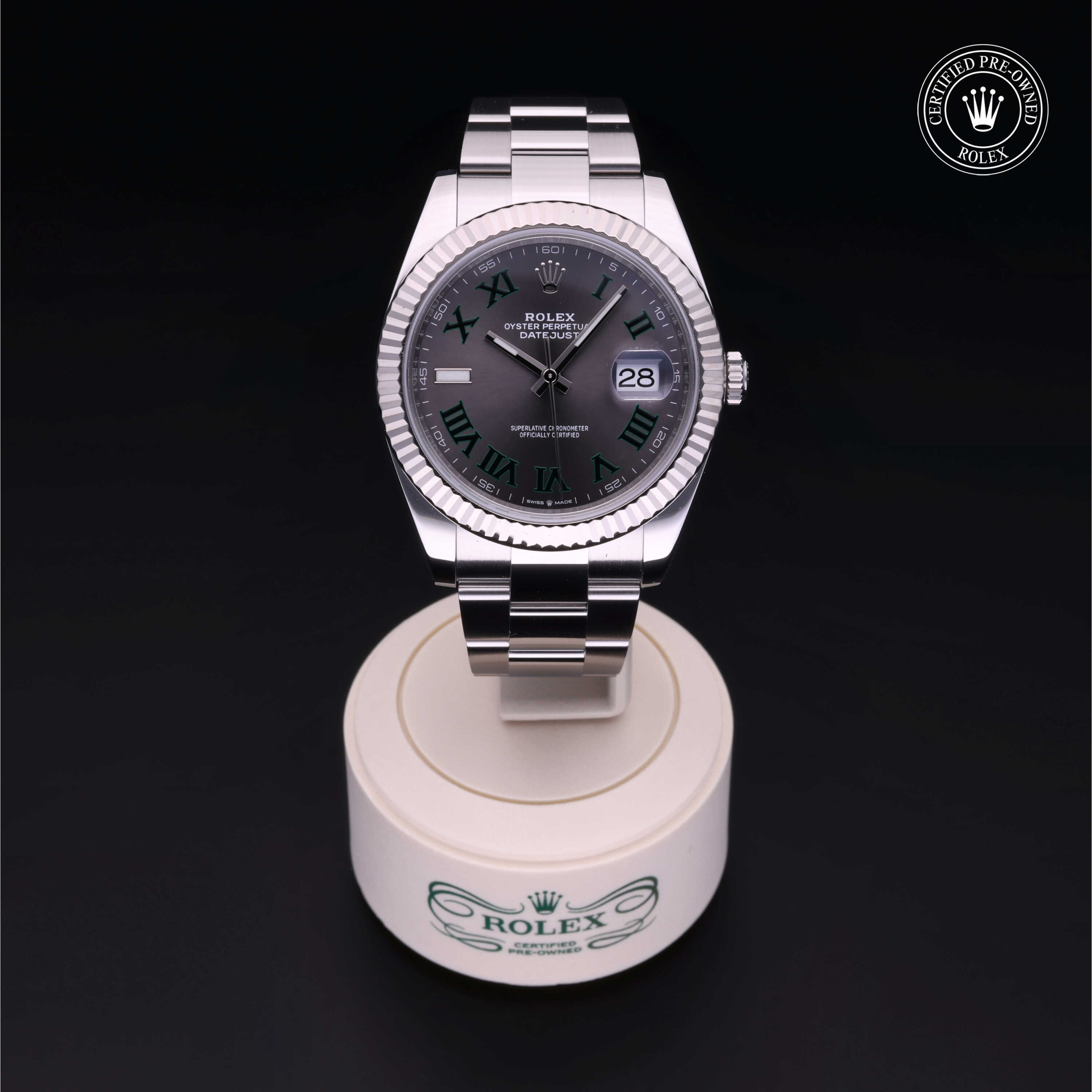 Rolex Datejust in Rolesor 18 Carat White M126334-0021 at Alson Jewelers