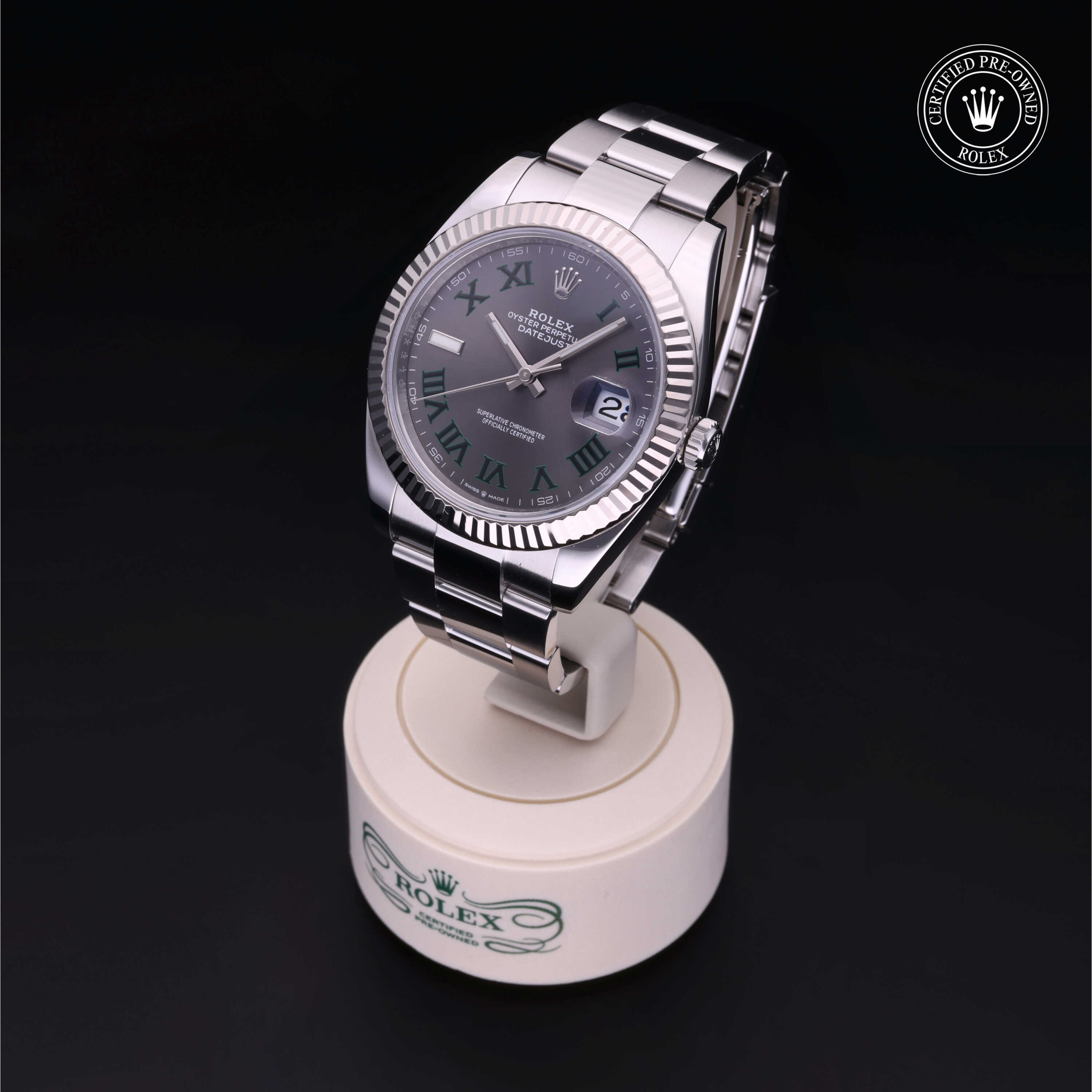 Rolex Datejust in Rolesor 18 Carat White M126334-0021 at Alson Jewelers