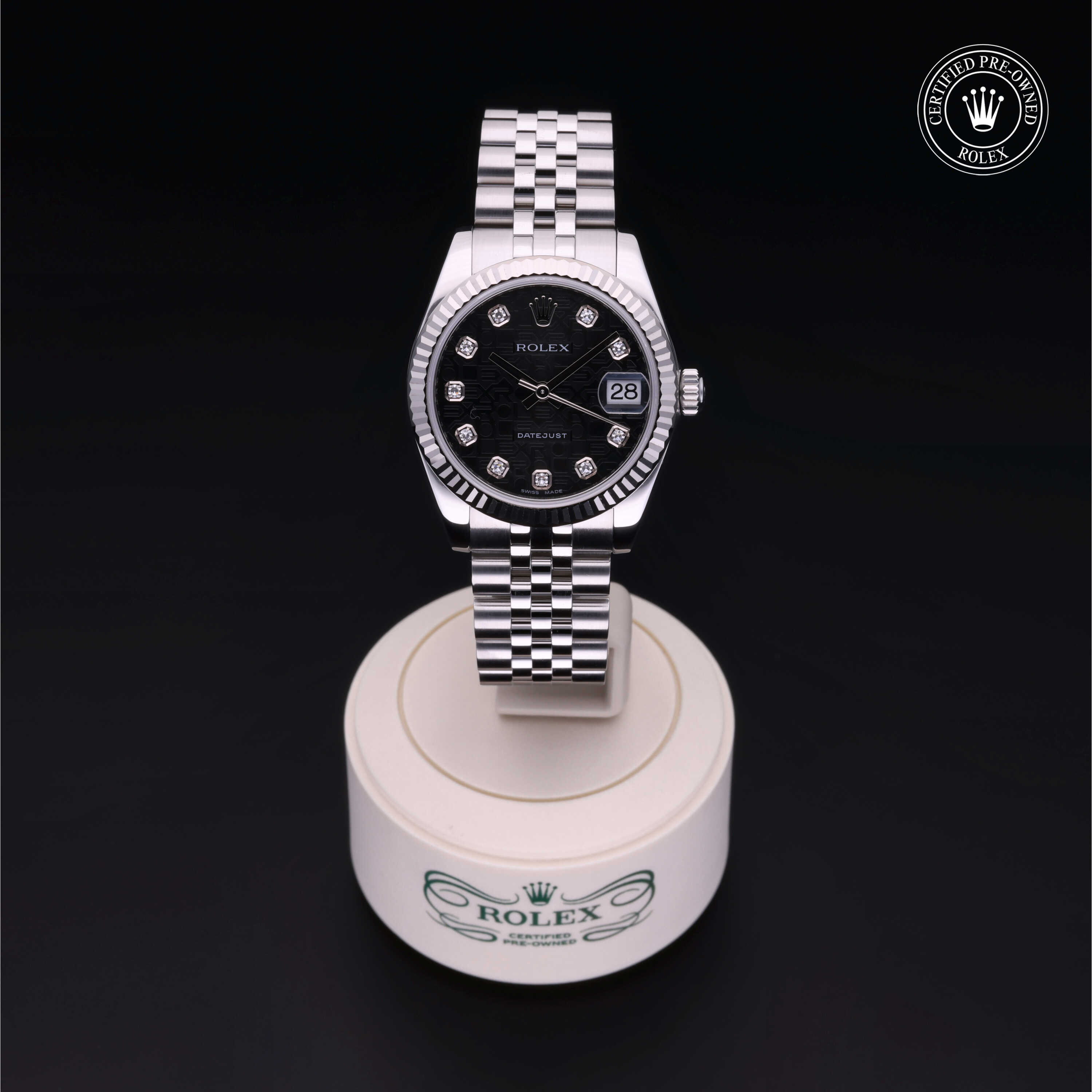 Rolex Datejust in Rolesor 18 Carat White M178274-0019 at Alson Jewelers